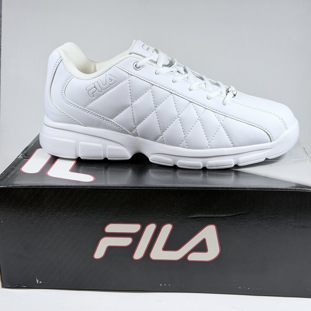 Fila Fulcrum 3 Size-10.5 Mens White |Fashion Sneakers New